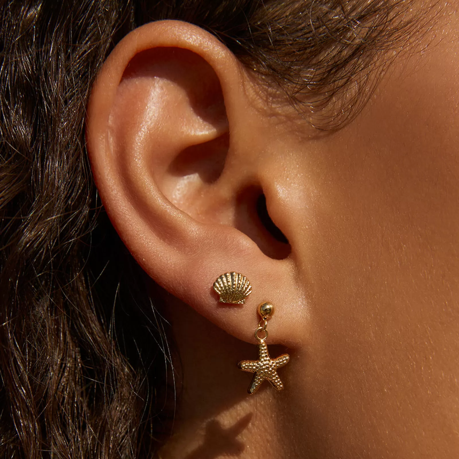 Arms Of Eve Gold | Studs | Shelli Gold Studs