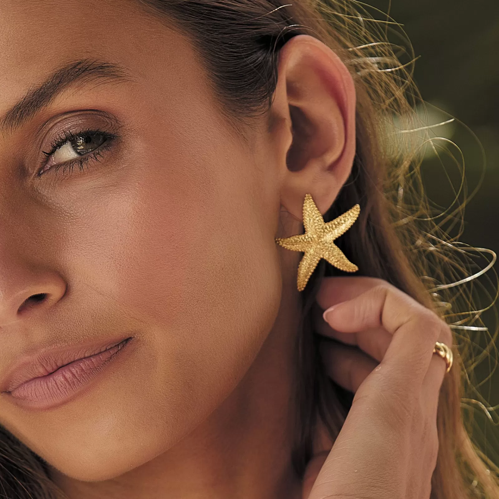 Arms Of Eve Gold | Statement | Siesta Gold Earrings