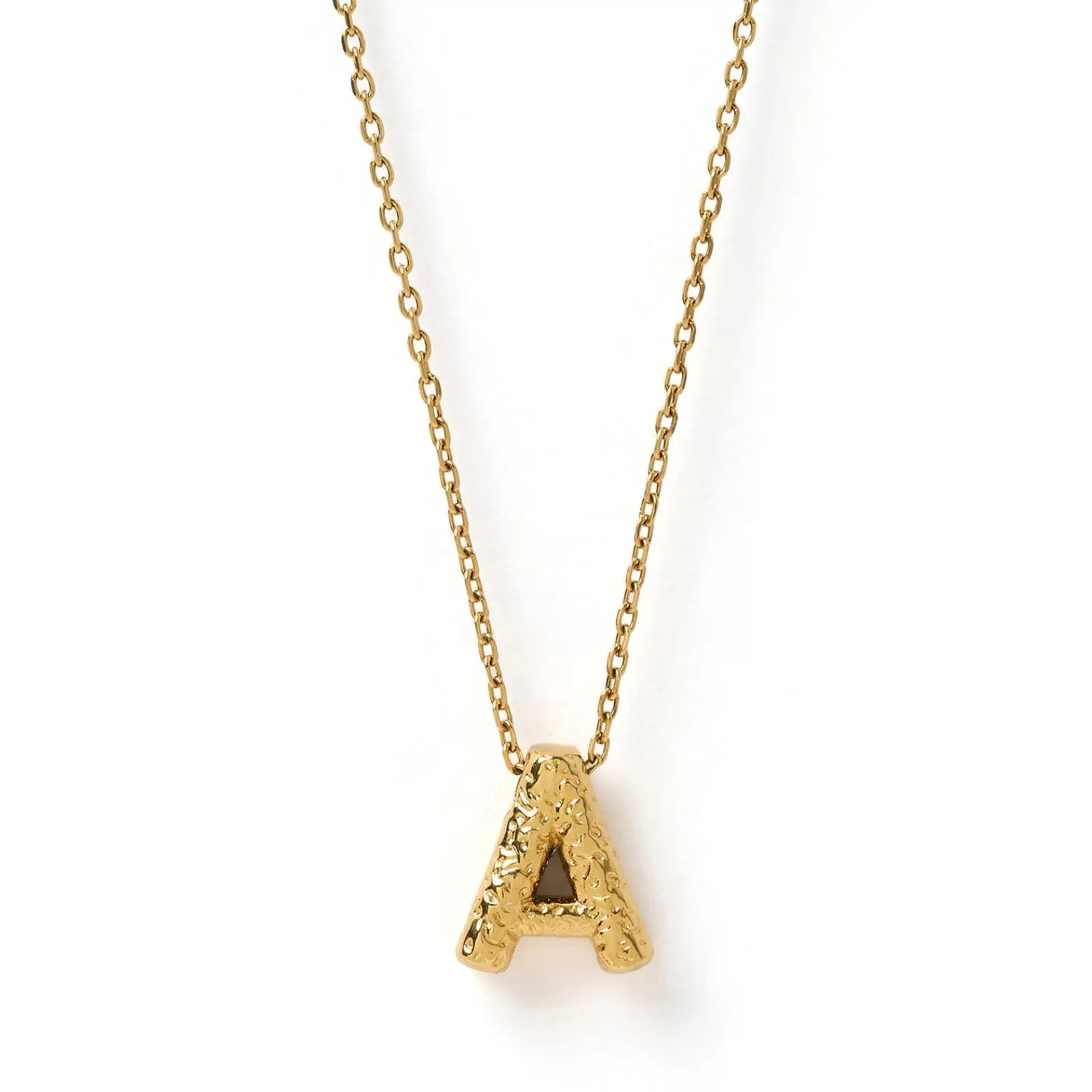 Arms Of Eve Gold | Pendant | Statement Gold Letter Necklace