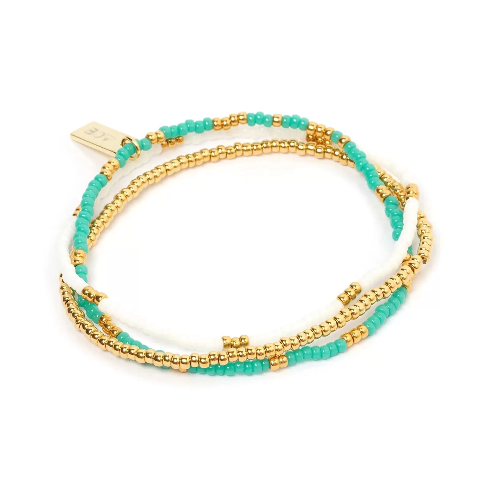 Arms Of Eve Beaded | Beaded | Sunny Bracelet Set - Ocean