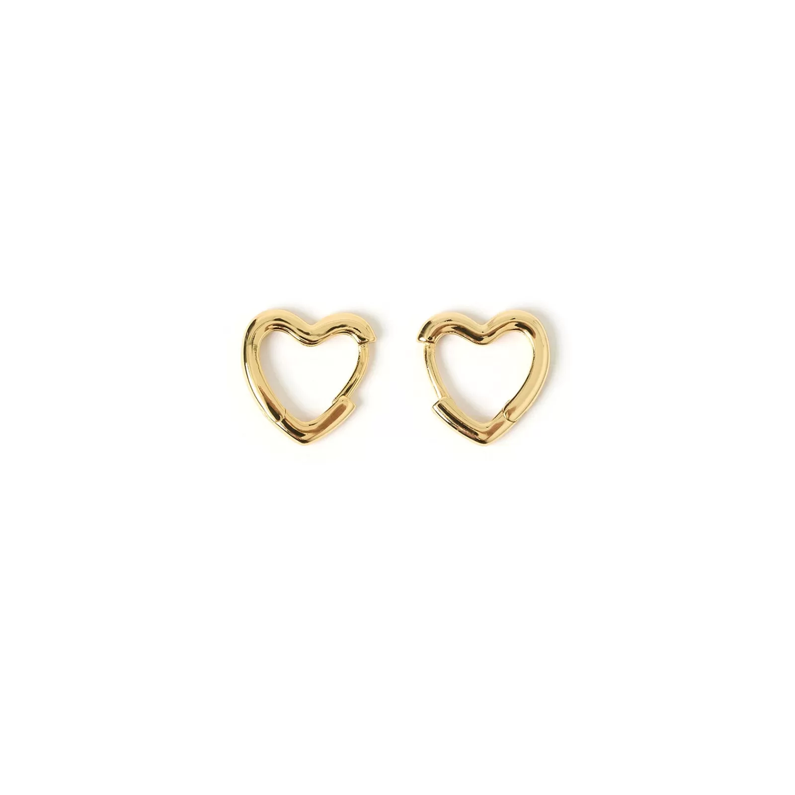 Arms Of Eve Gold | Hoops | Sweetheart Gold Earrings - Small