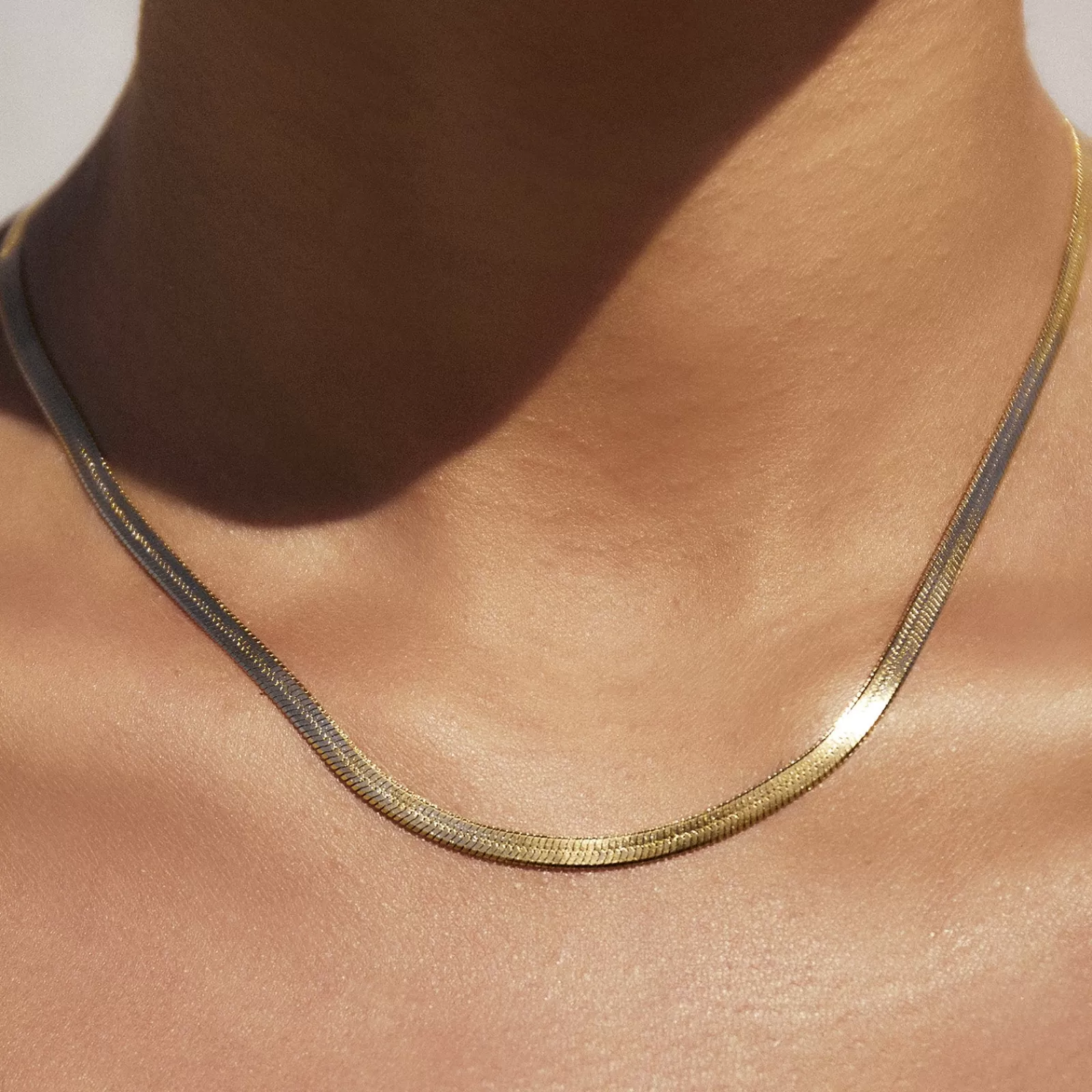 Arms Of Eve Gold | Chains | Sylvia Gold Snake Chain Necklace