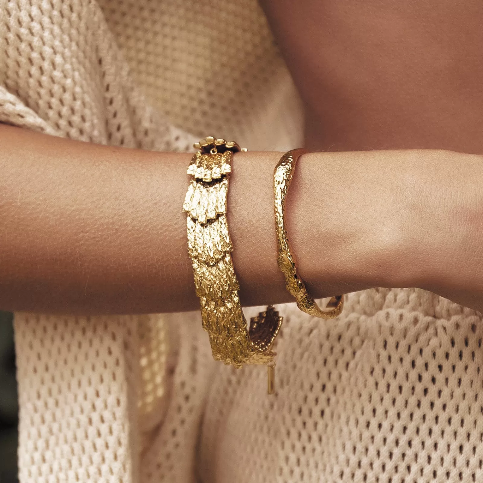 Arms Of Eve Gold | Tamia Gold Bracelet