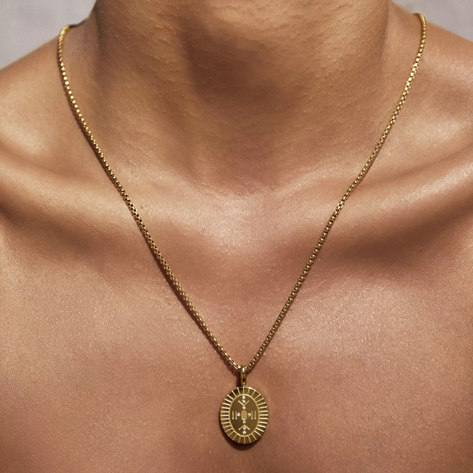 Arms Of Eve Gold | Pendant | Tyde Gold Charm Necklace