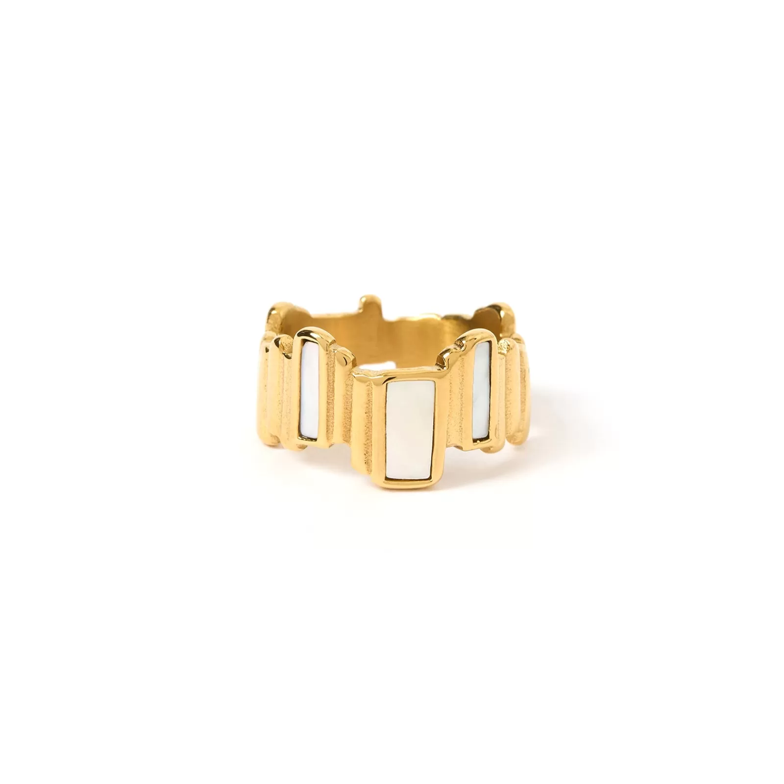 Arms Of Eve Pearl | Statement | Valerie Gold Ring