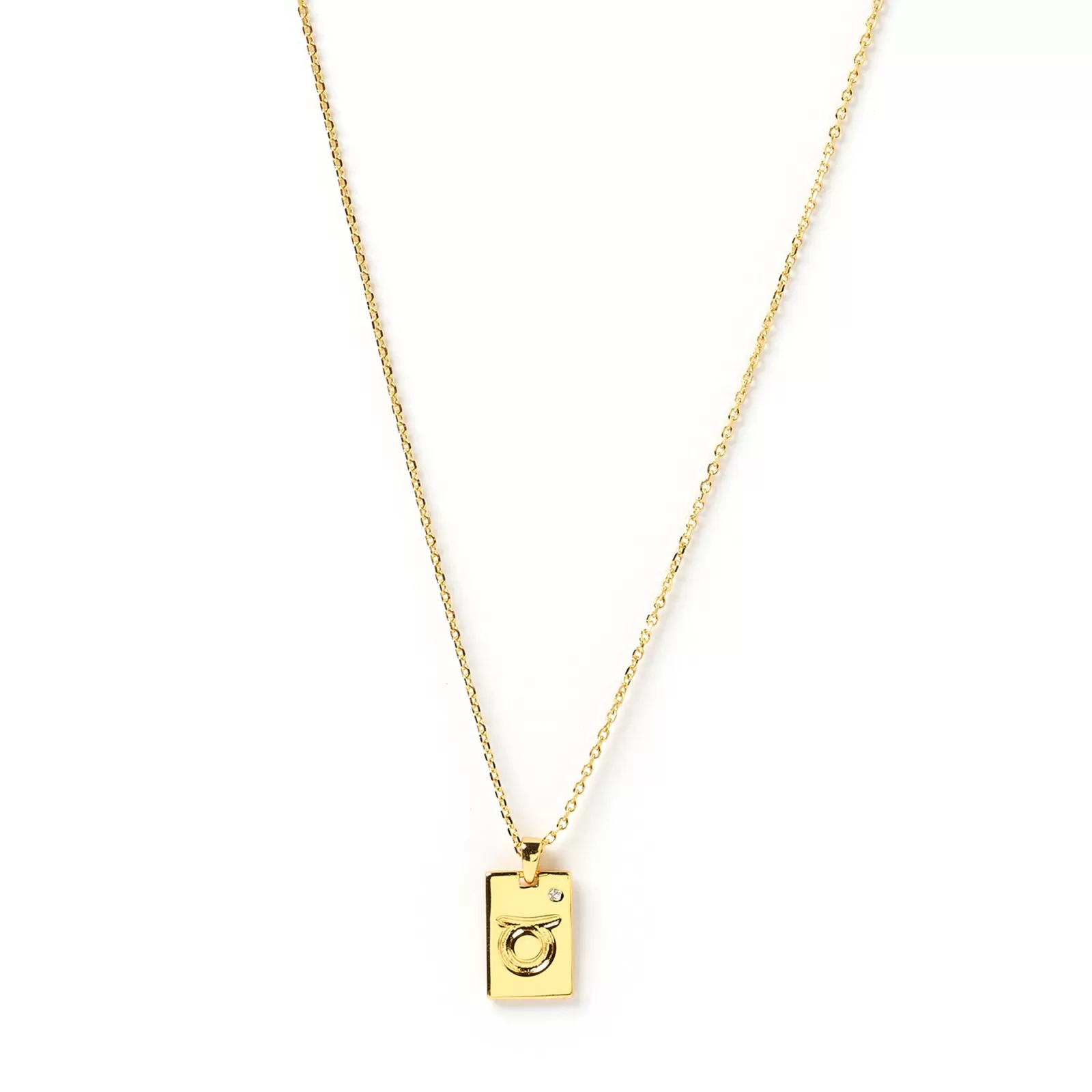 Arms Of Eve Gold | Pendant | Zodiac Gold Tag Necklace