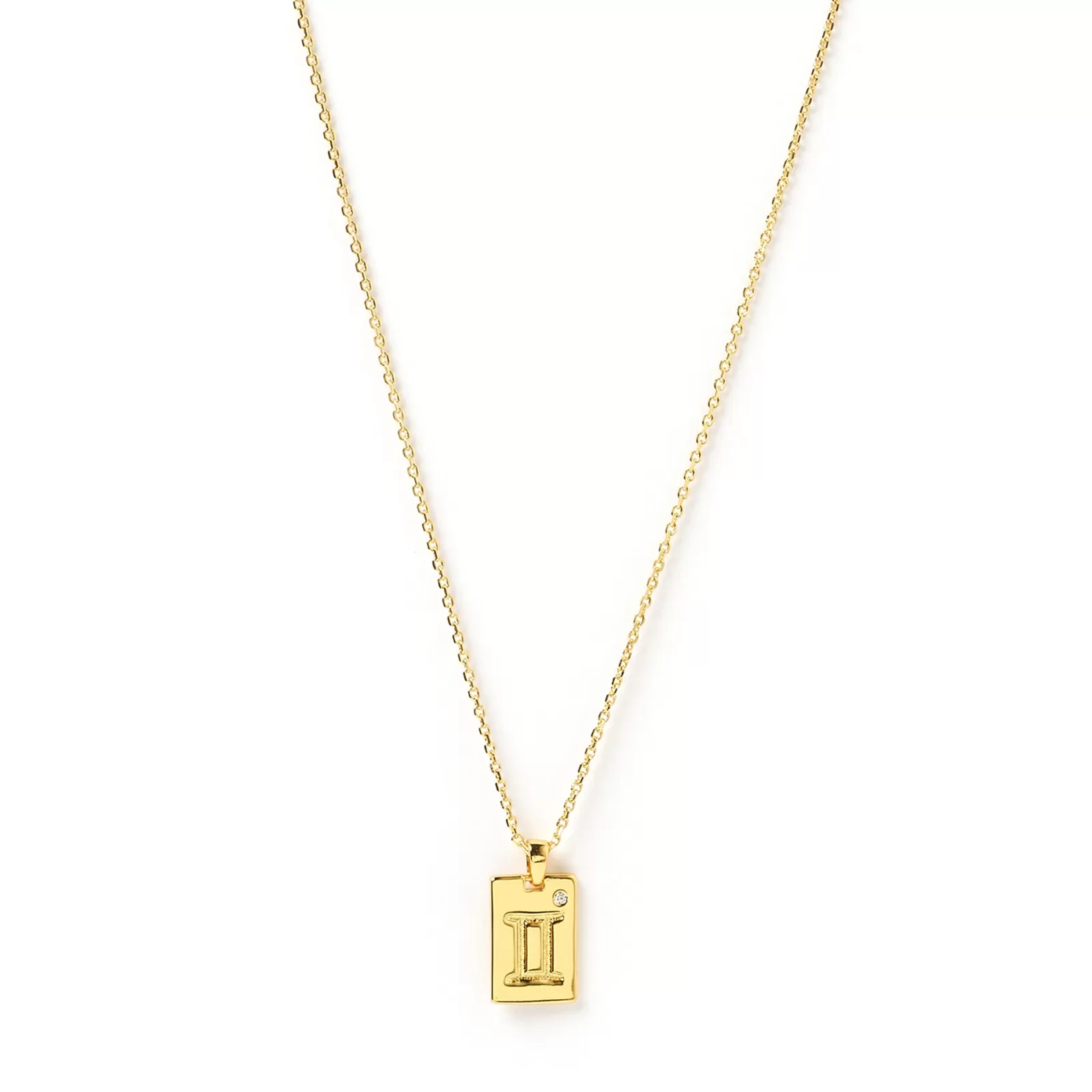 Arms Of Eve Gold | Pendant | Zodiac Gold Tag Necklace